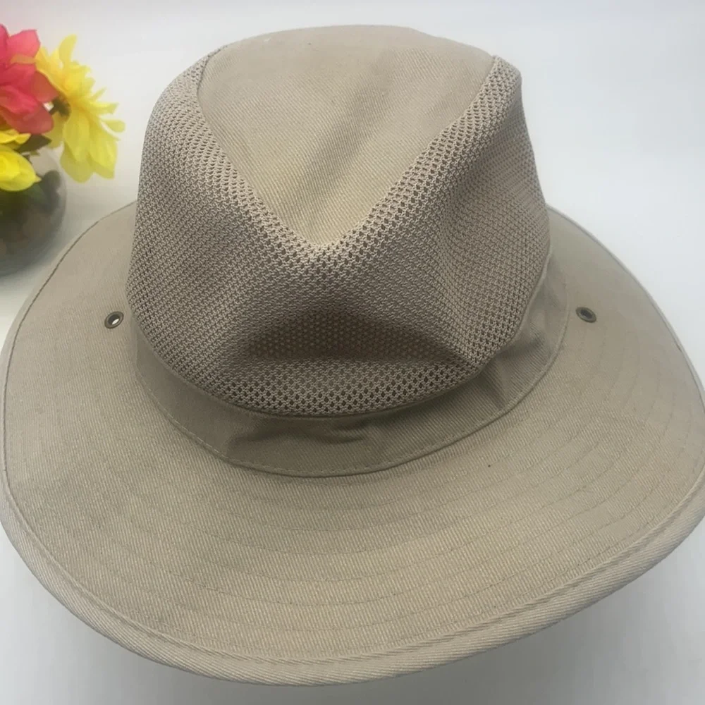Henschel Hat Company Tan Sun Hat Size Medium HT4356